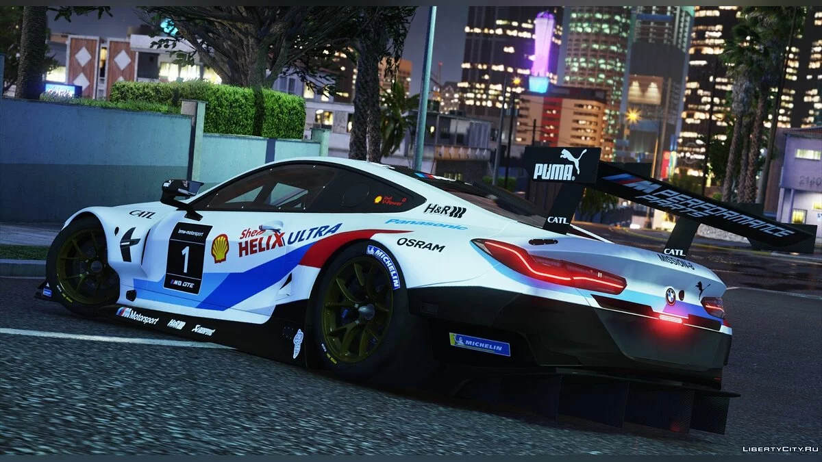 BMW M8 GTE - [Add-On | Digital Dials | Template] / GTA 5