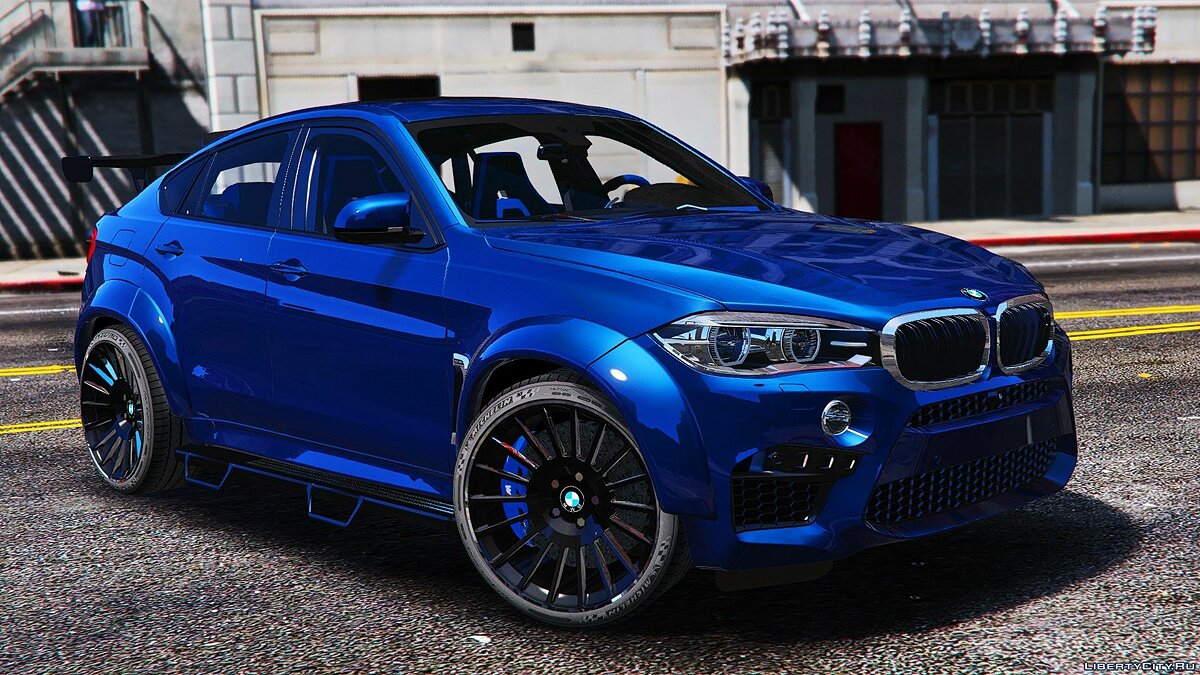 Скачать BMW X6M F16 Breitbau [Add-On/OIV] 1.1 для GTA 5