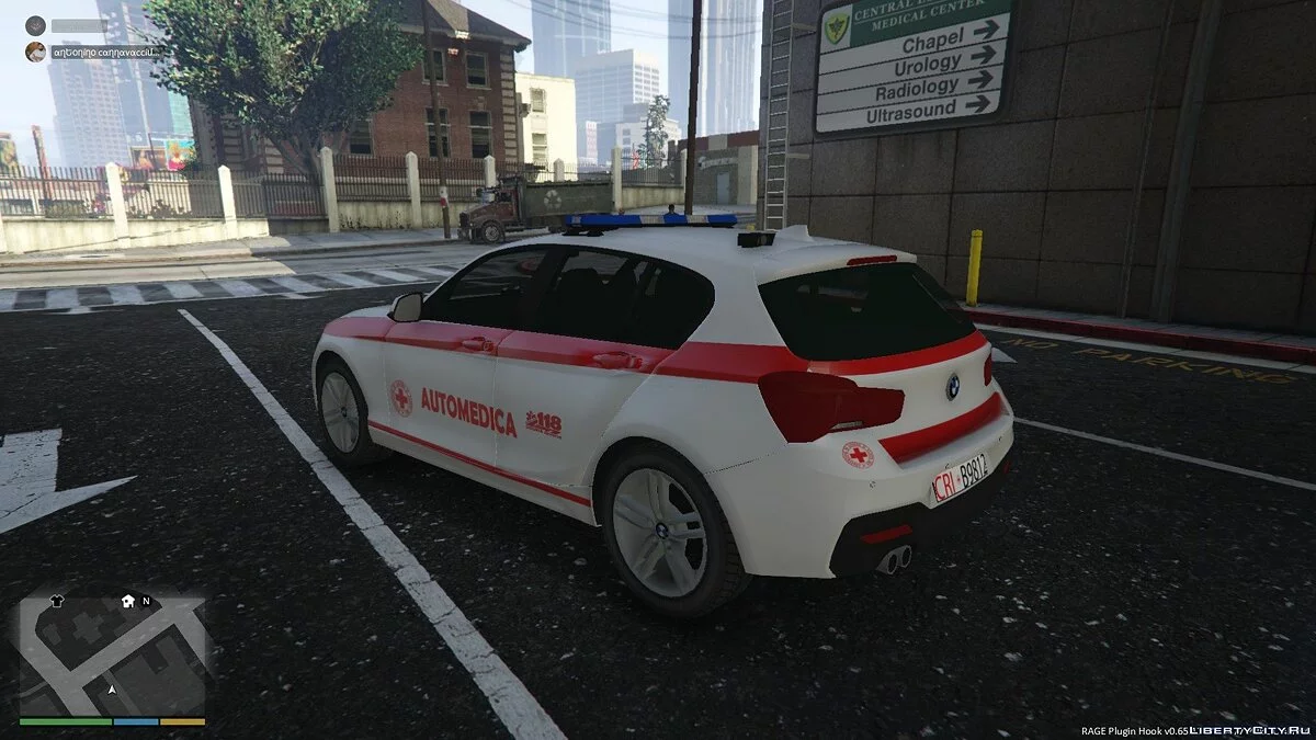 BMW Series 1 - Скорая помощь / GTA 5