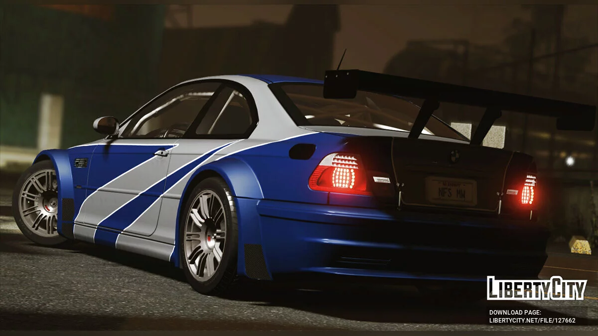 BMW M3 GTR E46 NFS MW v4 / GTA 5