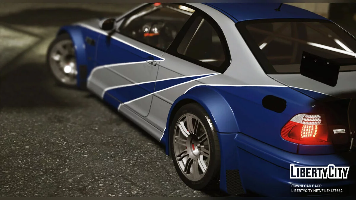 BMW M3 GTR E46 NFS MW v4 / GTA 5
