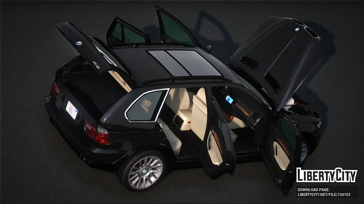 2006 BMW X5 4.8iS Individual (E53) [Add-On / Replace | Tuning | Extras] 1.1 / GTA 5