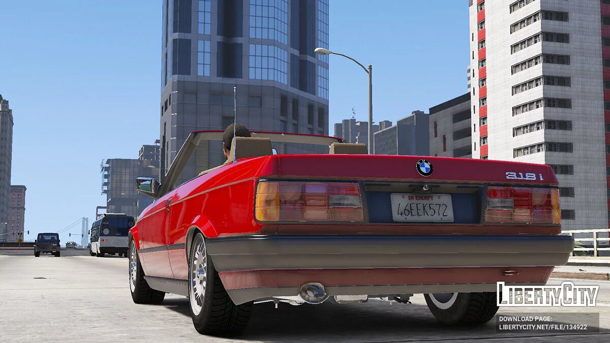 BMW E30 318i Cabriolet Phase 1 and 2 pack [Add-On | Tuning] 3.0 / GTA 5