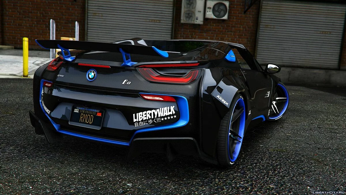 BMW I8 Liberty Walk Roadster [Add-On | OIV | Tuning] 1.0 / GTA 5