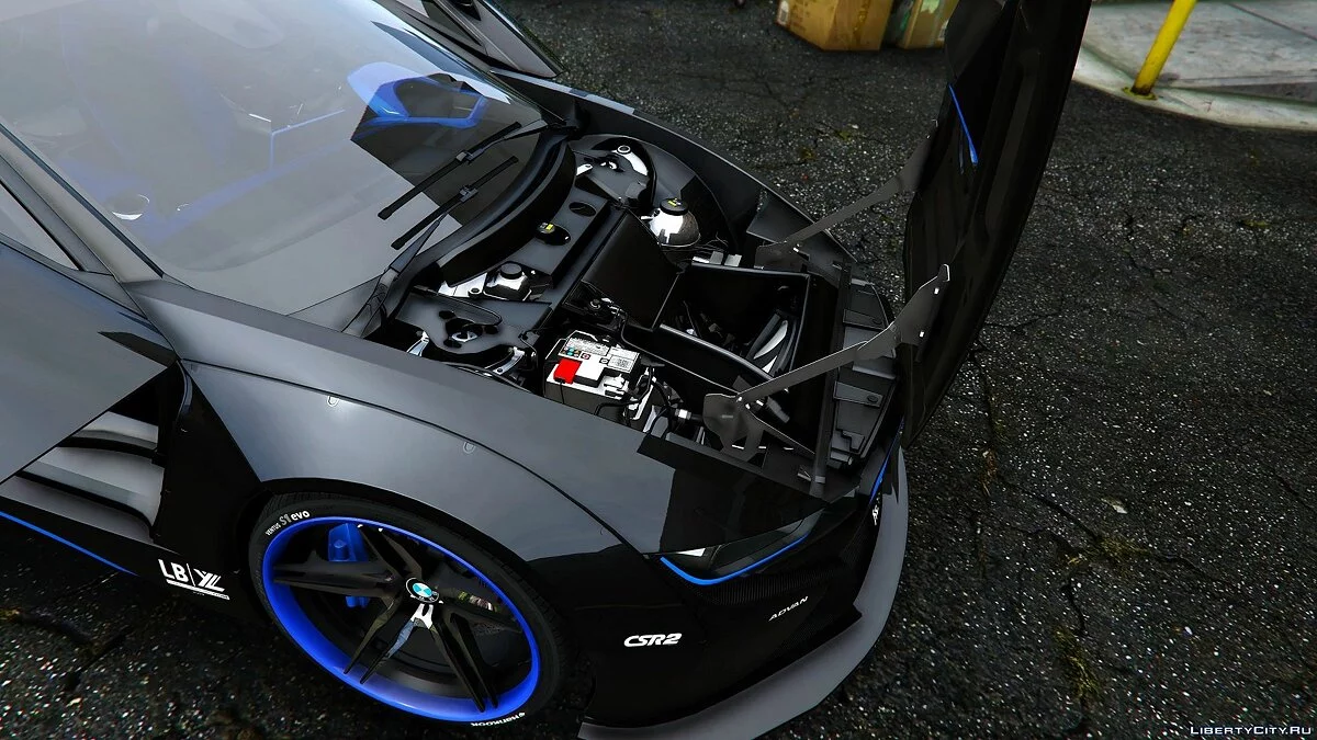 BMW I8 Liberty Walk Roadster [Add-On | OIV | Tuning] 1.0 / GTA 5
