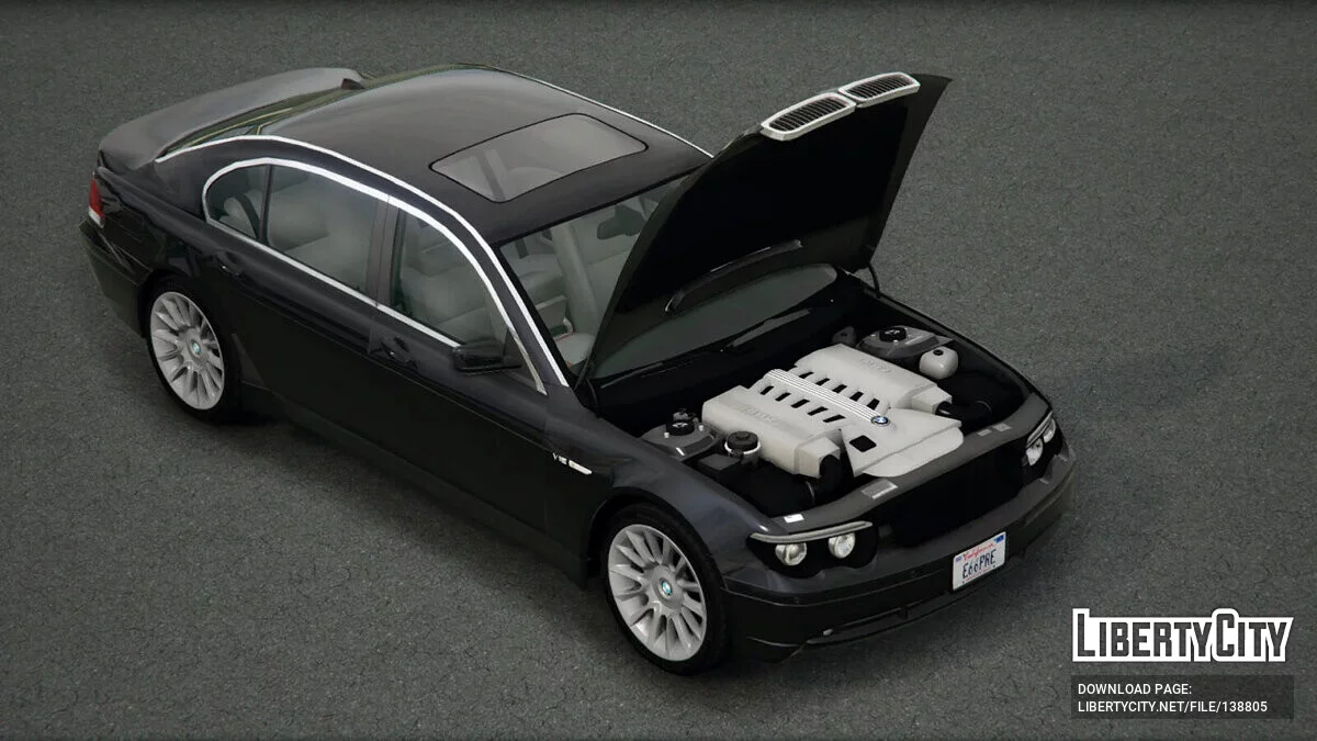 2004 BMW 760Li Individual (E66/PFL) [Add-On / Replace | Tuning | Extras] 1.4 / GTA 5