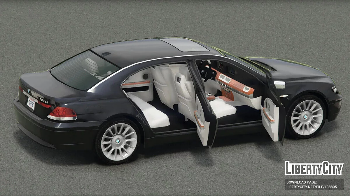 2004 BMW 760Li Individual (E66/PFL) [Add-On / Replace | Tuning | Extras] 1.4 / GTA 5