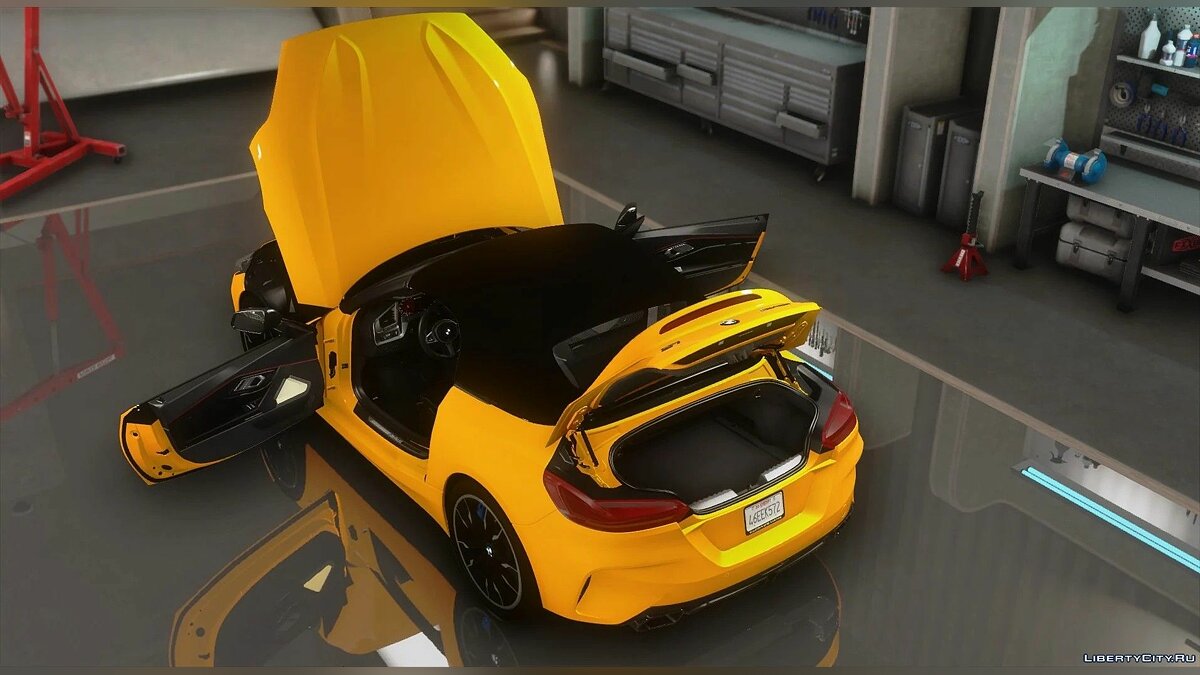 Скачать BMW Z4 M40i 2020 [Add-On] Final 1.1 для GTA 5