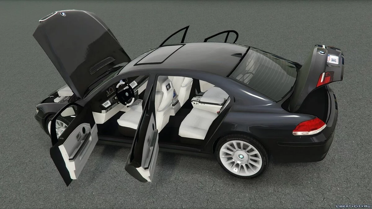 2006 BMW 760Li Individual (E66/FL) [Add-On / Replace | Extras | Tuning] 1.2 / GTA 5