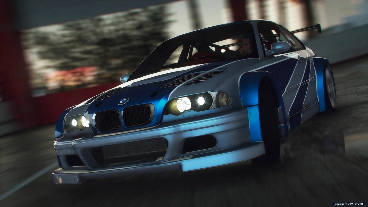 Скачать 2003 BMW M3 GTR Most Wanted Edition [Add-On | Template] 1.0 для GTA  5