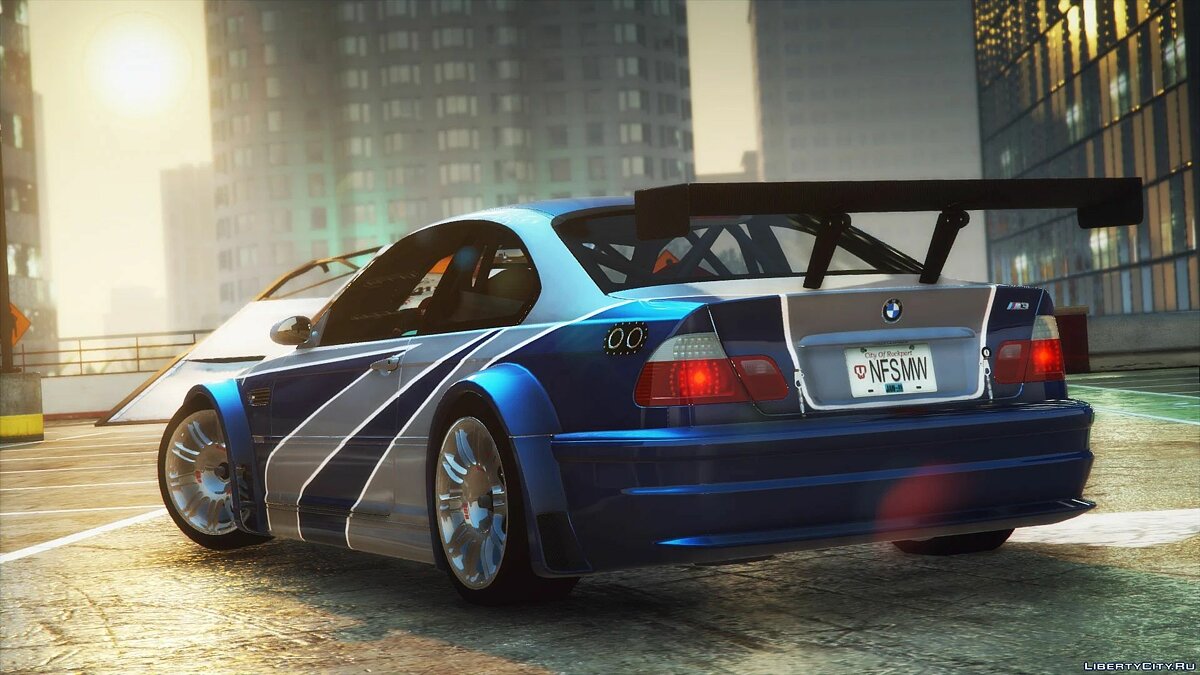 Скачать 2003 BMW M3 GTR Most Wanted Edition [Add-On | Template] 1.0 для GTA  5