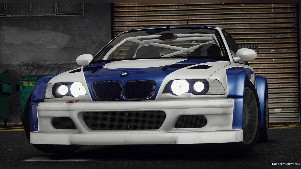 BMW M3 GTR (E46) из NFS Most Wanted / GTA 5