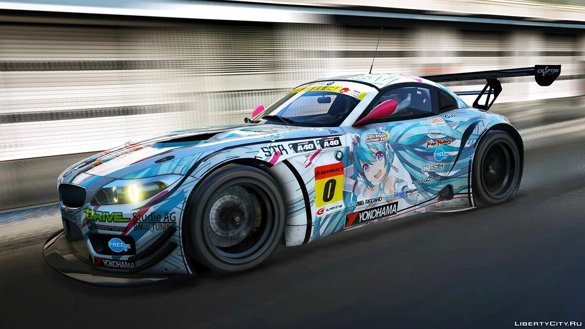 BMW Z4 GT3 [Addon | OIV | Tuning] v.1.1 / GTA 5