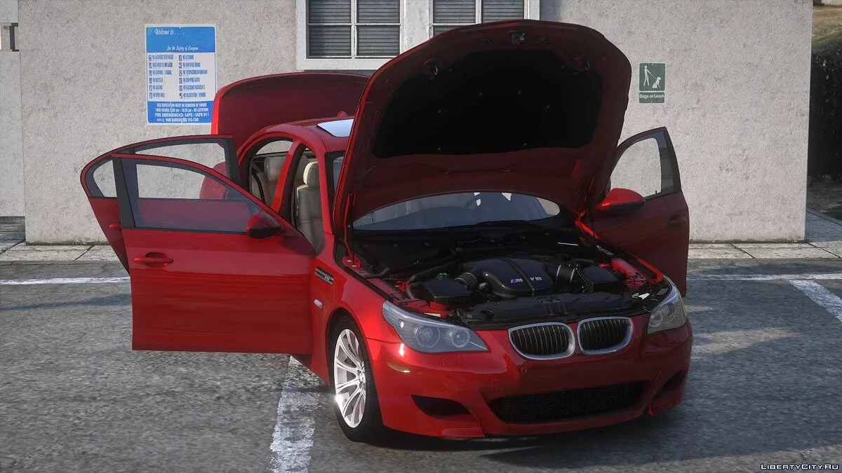 BMW M5 (E60) 2009 v1.1 / GTA 5