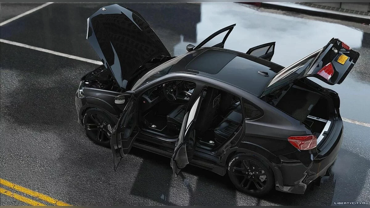 2016 BMW X6M Lumma CLR X6 R [Addon / OIV / Tuning] v.1.1 / GTA 5