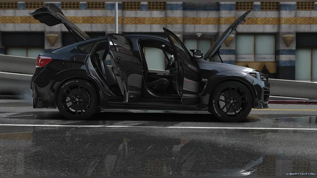 2016 BMW X6M Lumma CLR X6 R [Addon / OIV / Tuning] v.1.1 / GTA 5