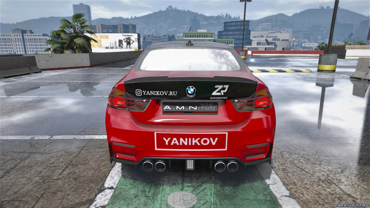 Скачать BMW M4 F82 Yanikov Said Gubdenskiy v1.0 для GTA 5