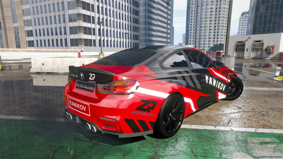 Скачать BMW M4 F82 Yanikov Said Gubdenskiy v1.0 для GTA 5