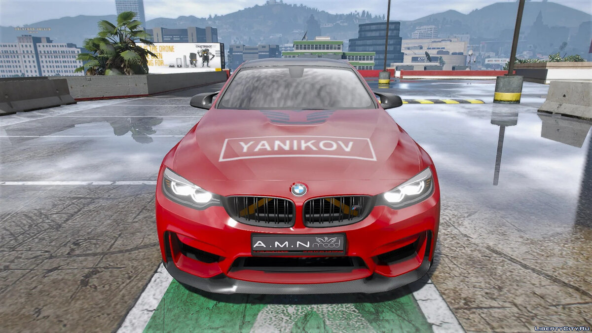 Скачать BMW M4 F82 Yanikov Said Gubdenskiy v1.0 для GTA 5