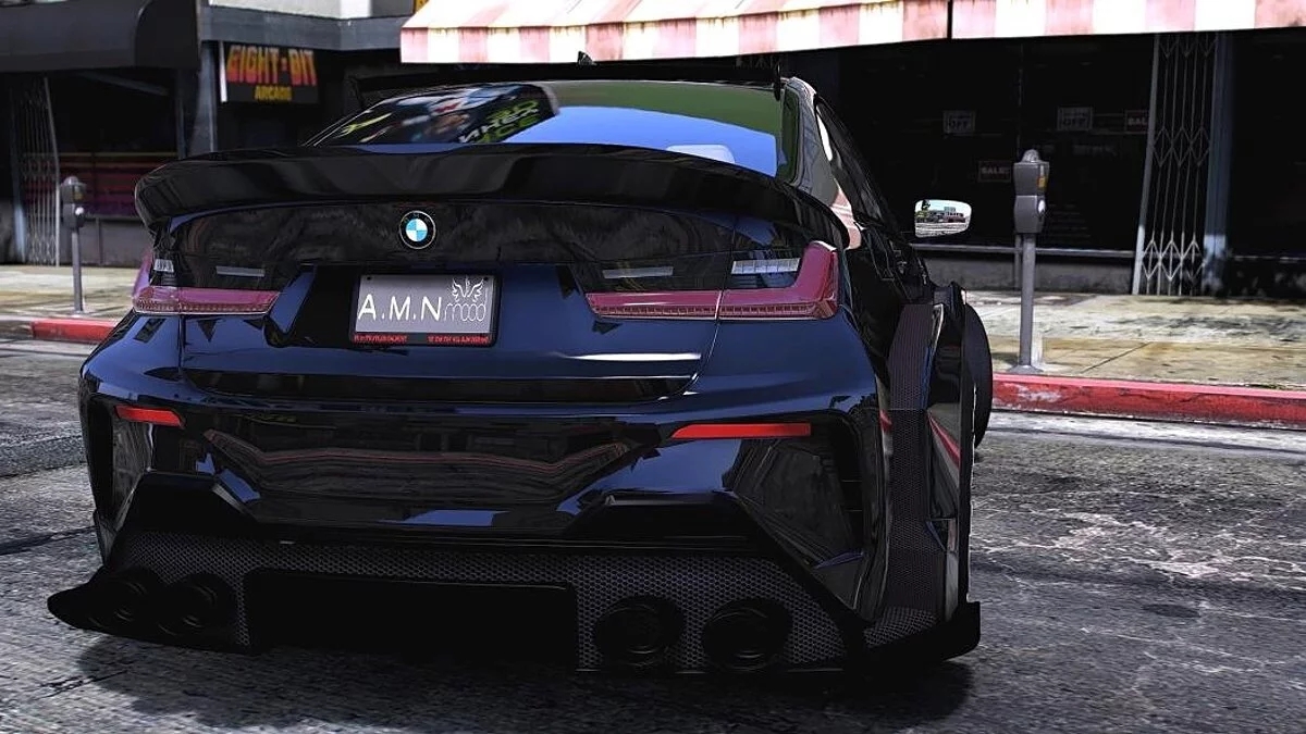 BMW 3 Series G20 Сoncept Widebody Tuning Racing Car / GTA 5