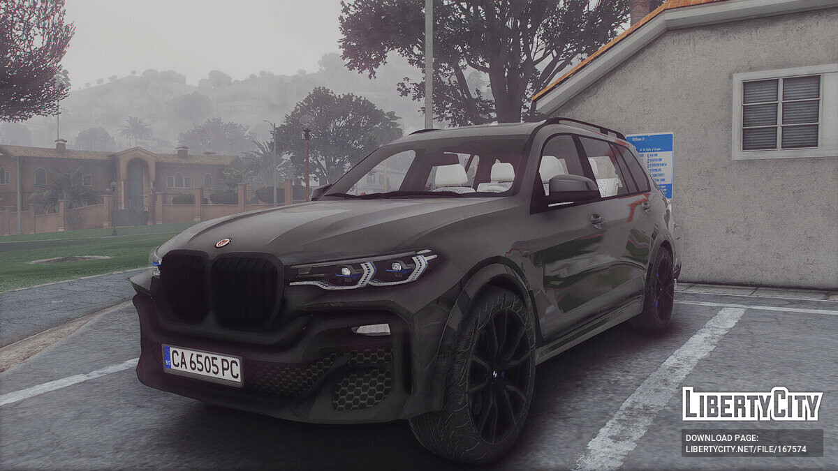 Скачать BMW X7 2021 Manhart MHX7 v0.6 для GTA 5