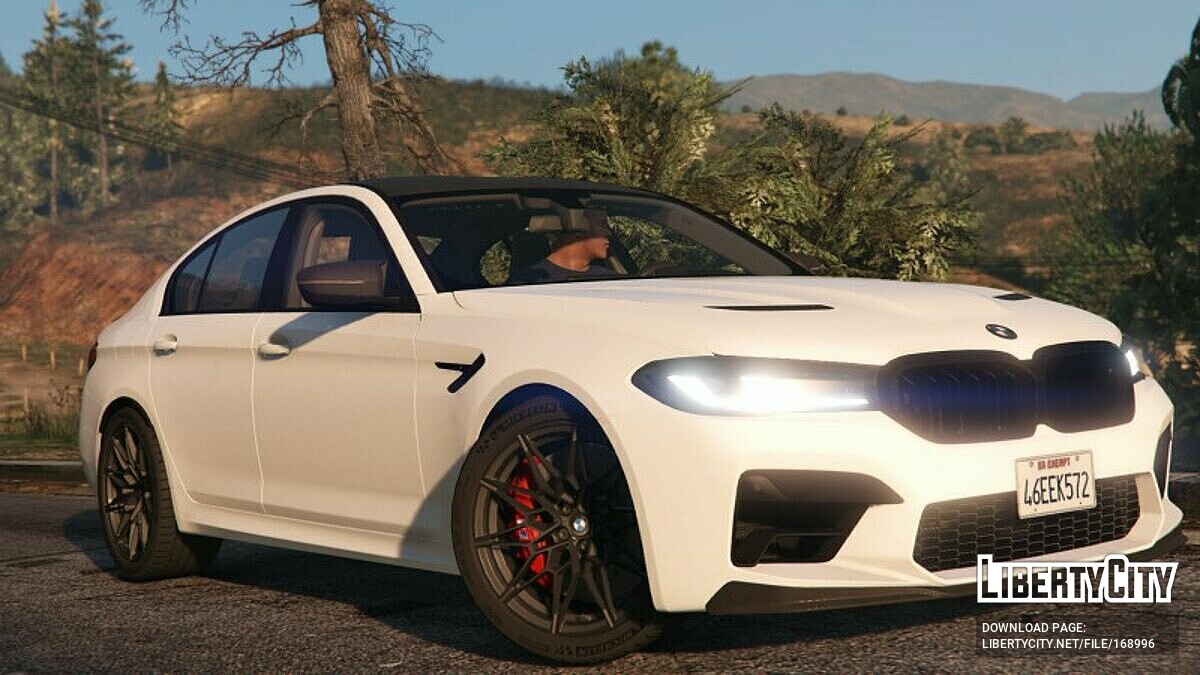 Скачать 2022 BMW M5 Competition SPORT для GTA 5