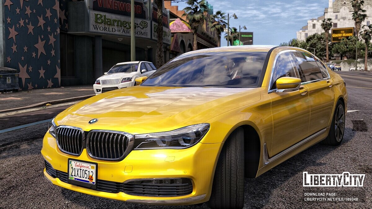 Скачать BMW 7 Series 2016 для GTA 5