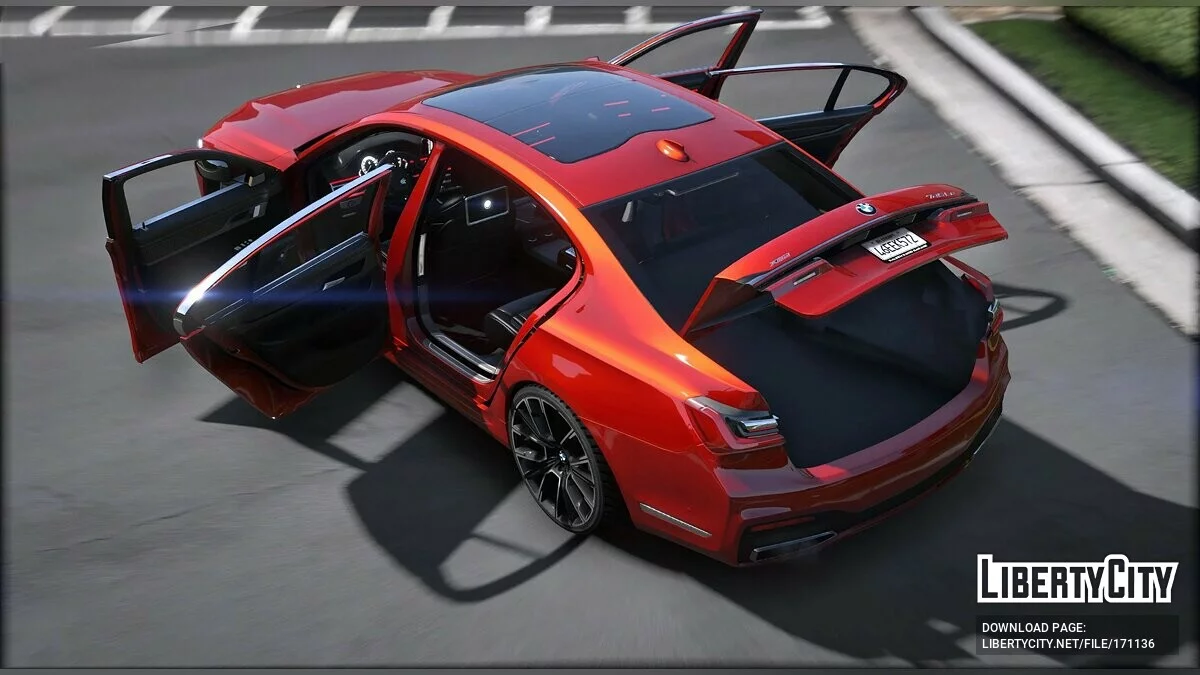 BMW 745Le x Drive v1.1 / GTA 5