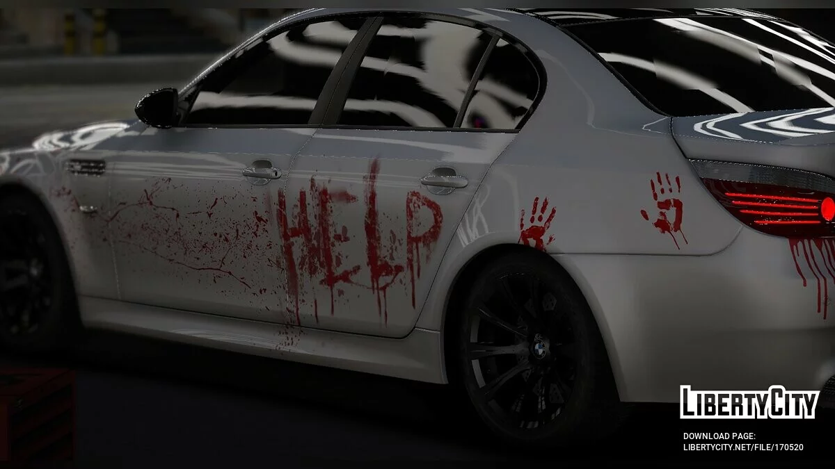 BMW E60 M5 Blood / GTA 5