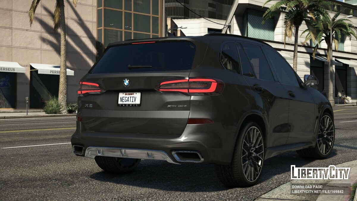 Скачать BMW X5 xDrive 30d для GTA 5