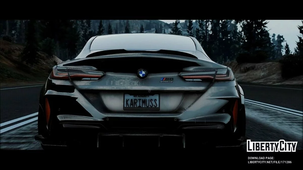 BMW M8 Anim Lights / GTA 5