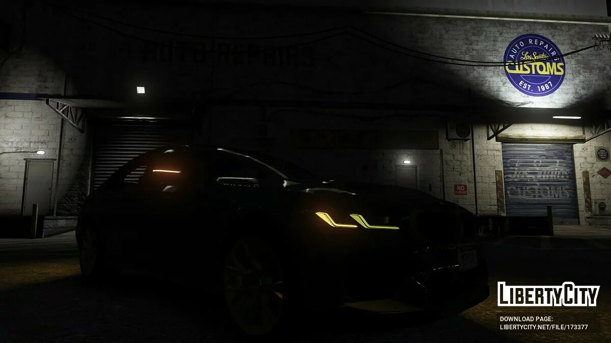 BMW M5 CS 2022 v1.0 / GTA 5
