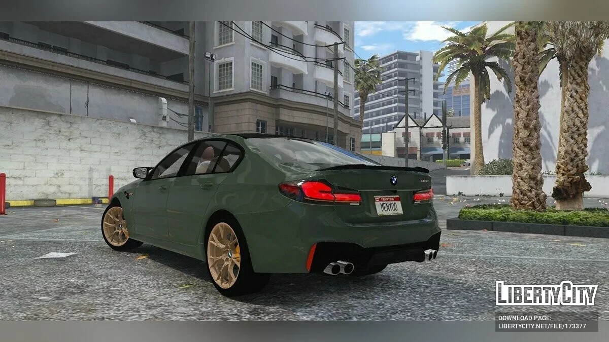 BMW M5 CS 2022 v1.0 / GTA 5