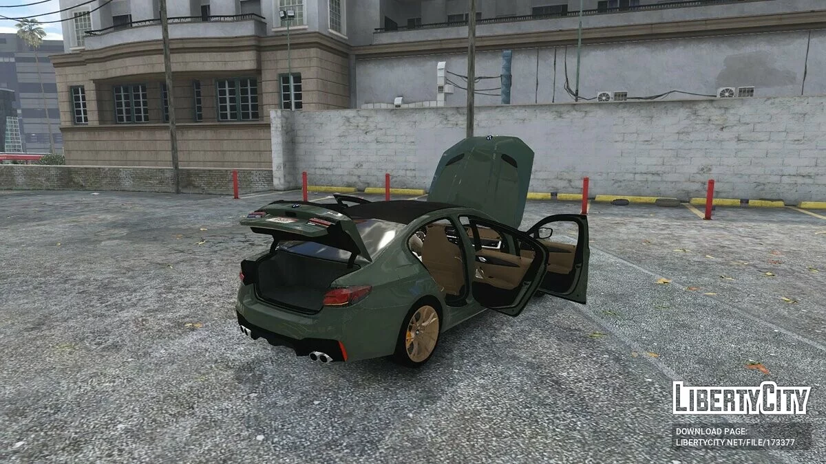 BMW M5 CS 2022 v1.0 / GTA 5