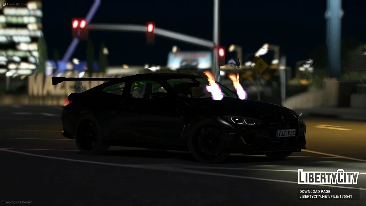 BMW M4 COMP 2021 v1.0 / GTA 5