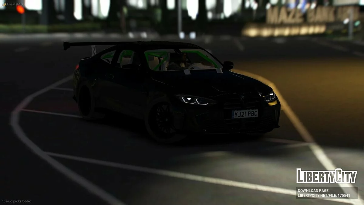 BMW M4 COMP 2021 v1.0 / GTA 5