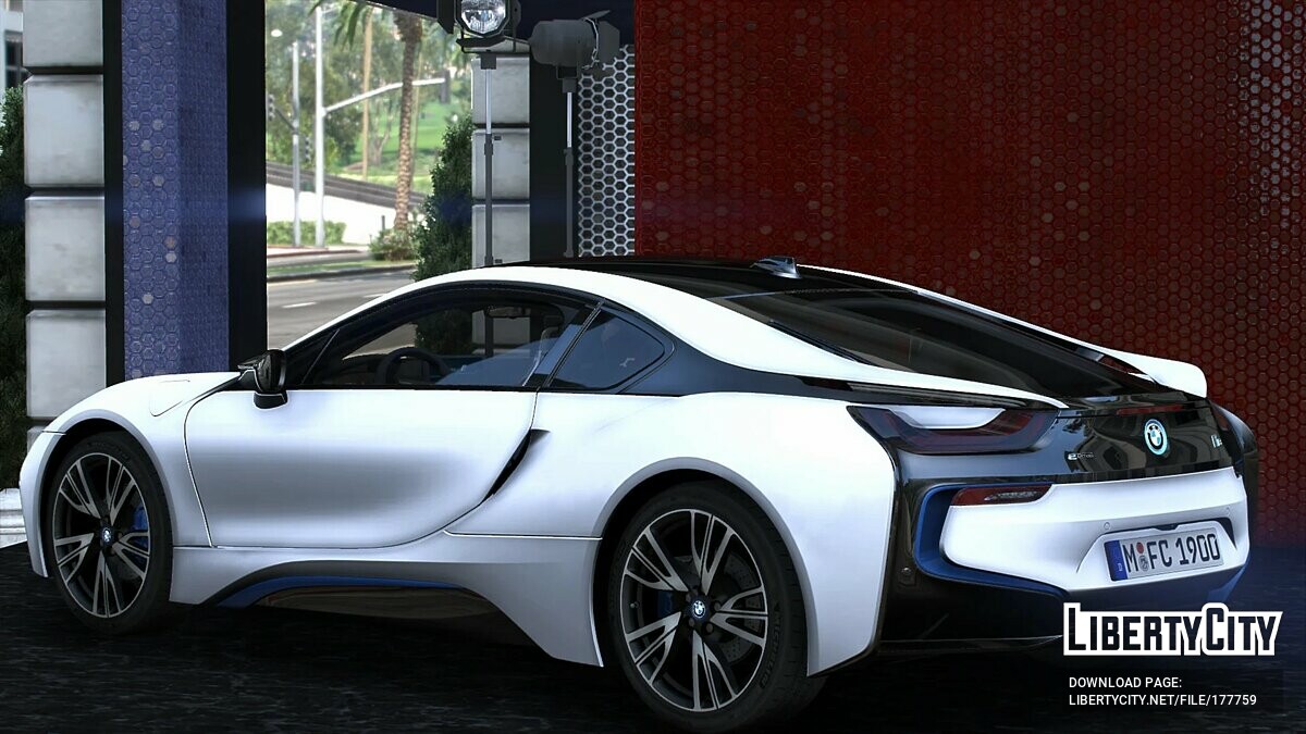 Скачать BMW i8 2015 v1.0 для GTA 5