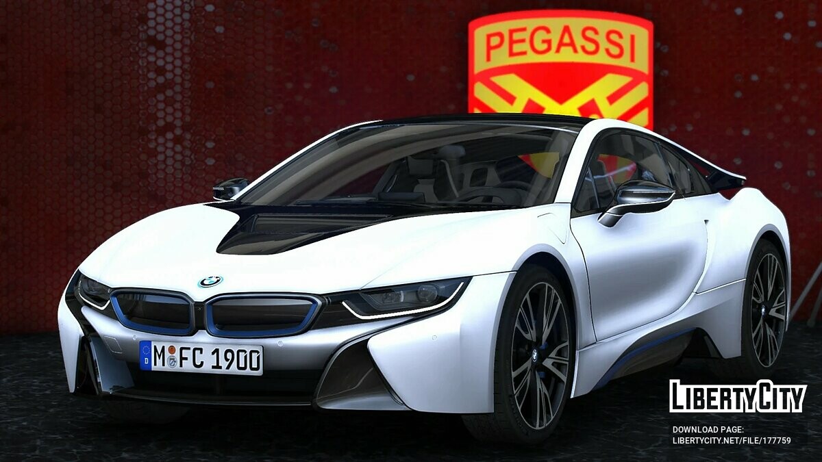 Скачать BMW i8 2015 v1.0 для GTA 5