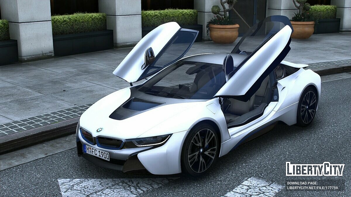 Скачать BMW i8 2015 v1.0 для GTA 5