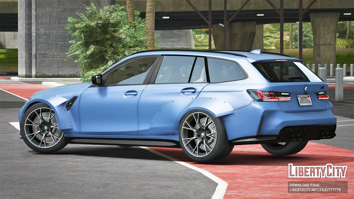 BMW M3 Touring 2022 Custom Body Kit / GTA 5