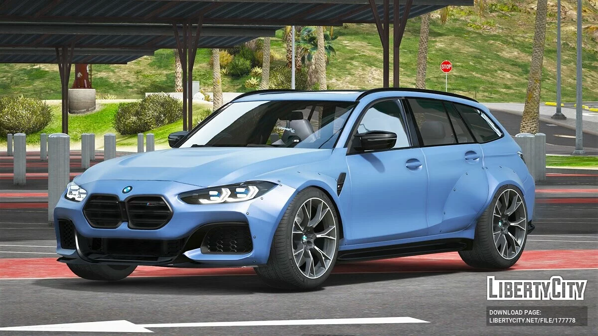 BMW M3 Touring 2022 Custom Body Kit / GTA 5