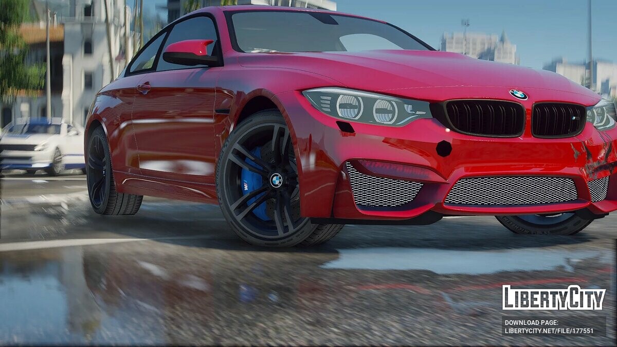 Скачать BMW M4 Akrapovic v1.1 для GTA 5