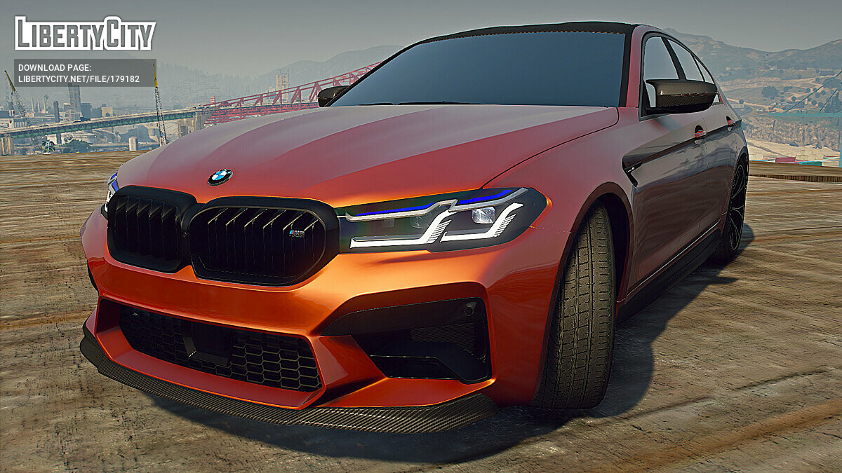 Скачать BMW M5 Competition 6 (F90) для GTA 5