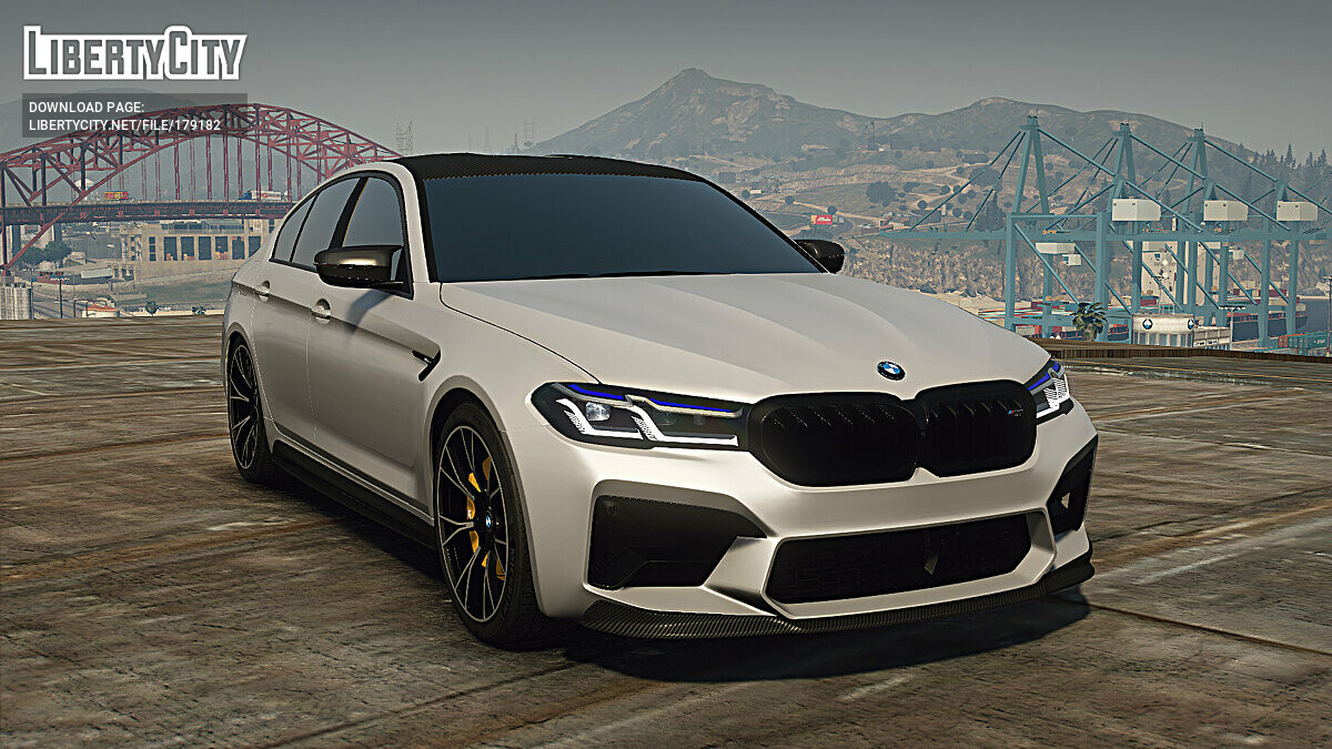 Скачать BMW M5 Competition 6 (F90) для GTA 5