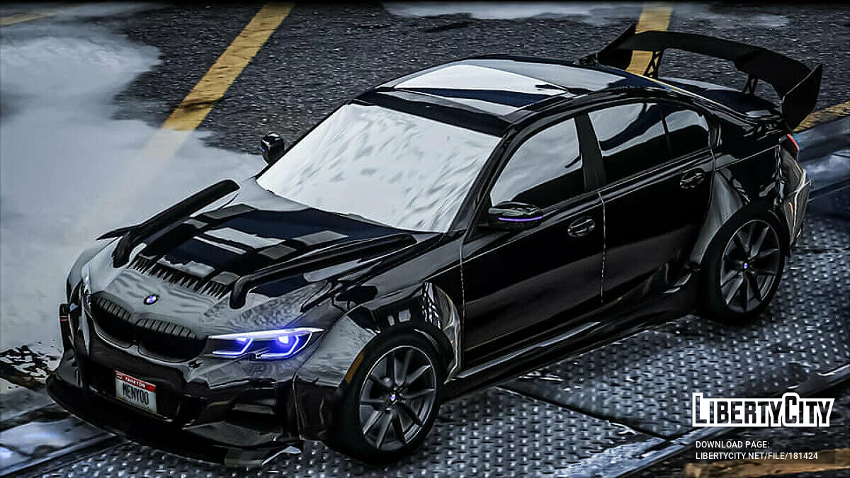 BMW G20 Blue Evo / GTA 5