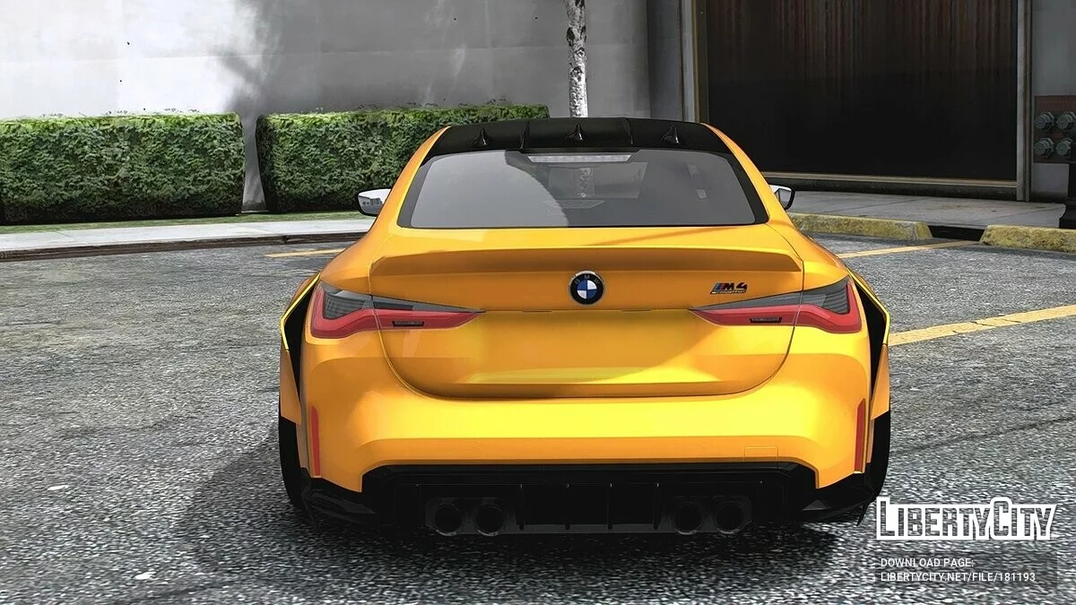 BMW M4 Competition Wide Body Kit / GTA 5