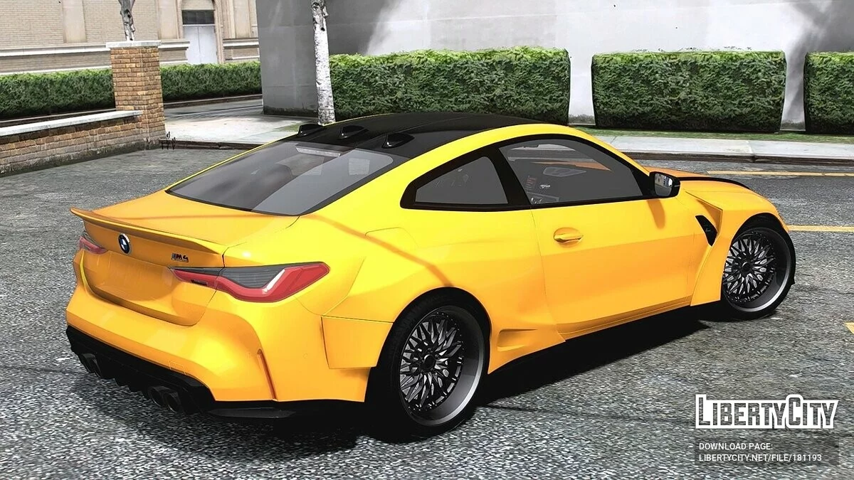 BMW M4 Competition Wide Body Kit / GTA 5