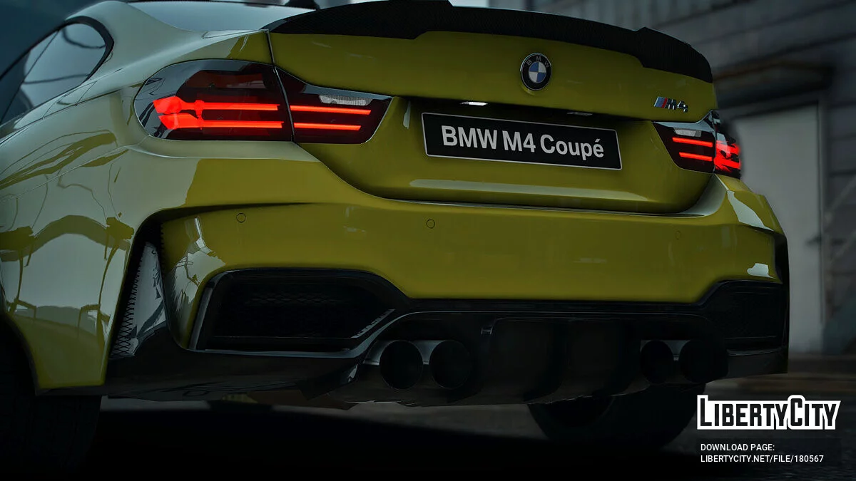 BMW M4 Vorsteiner v1.0 / GTA 5
