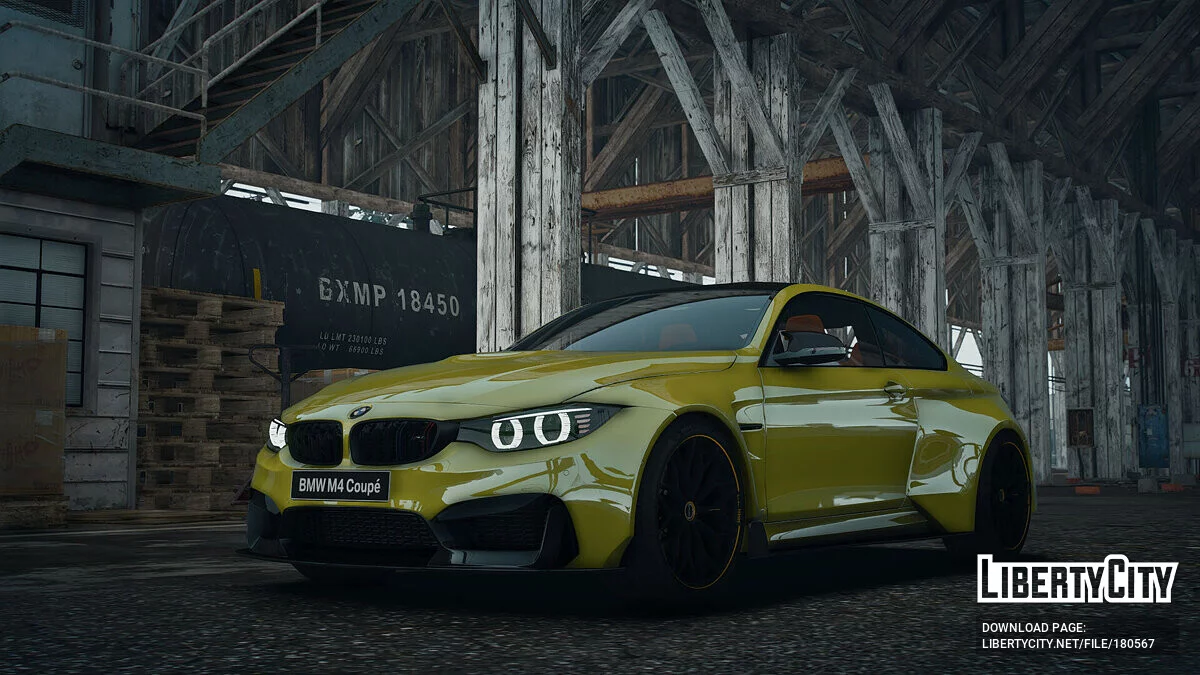 BMW M4 Vorsteiner v1.0 / GTA 5