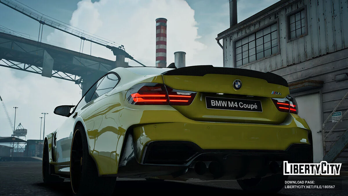 BMW M4 Vorsteiner v1.0 / GTA 5